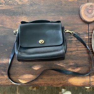 Black Coach Crossbody Bag
